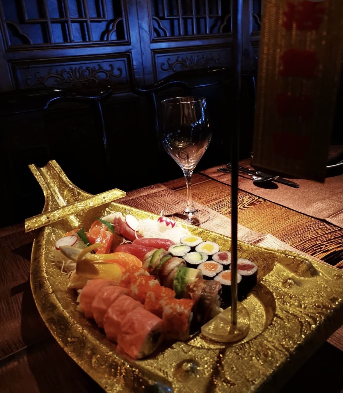 Barca de sushi